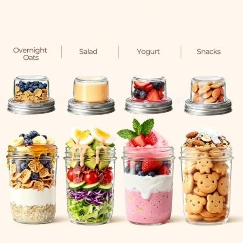 Barattoli in Vetro a Doppio St - Meal Prep Glass recensione e prezzo