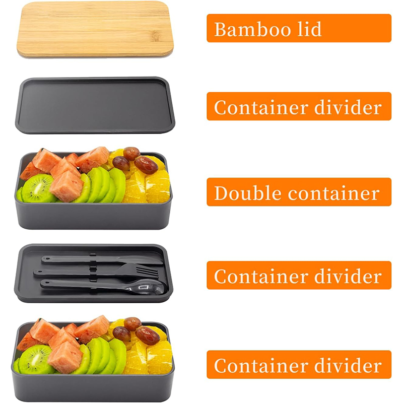Bento Box impilabile con utens - Meal Prep Burrito recensione e prezzo