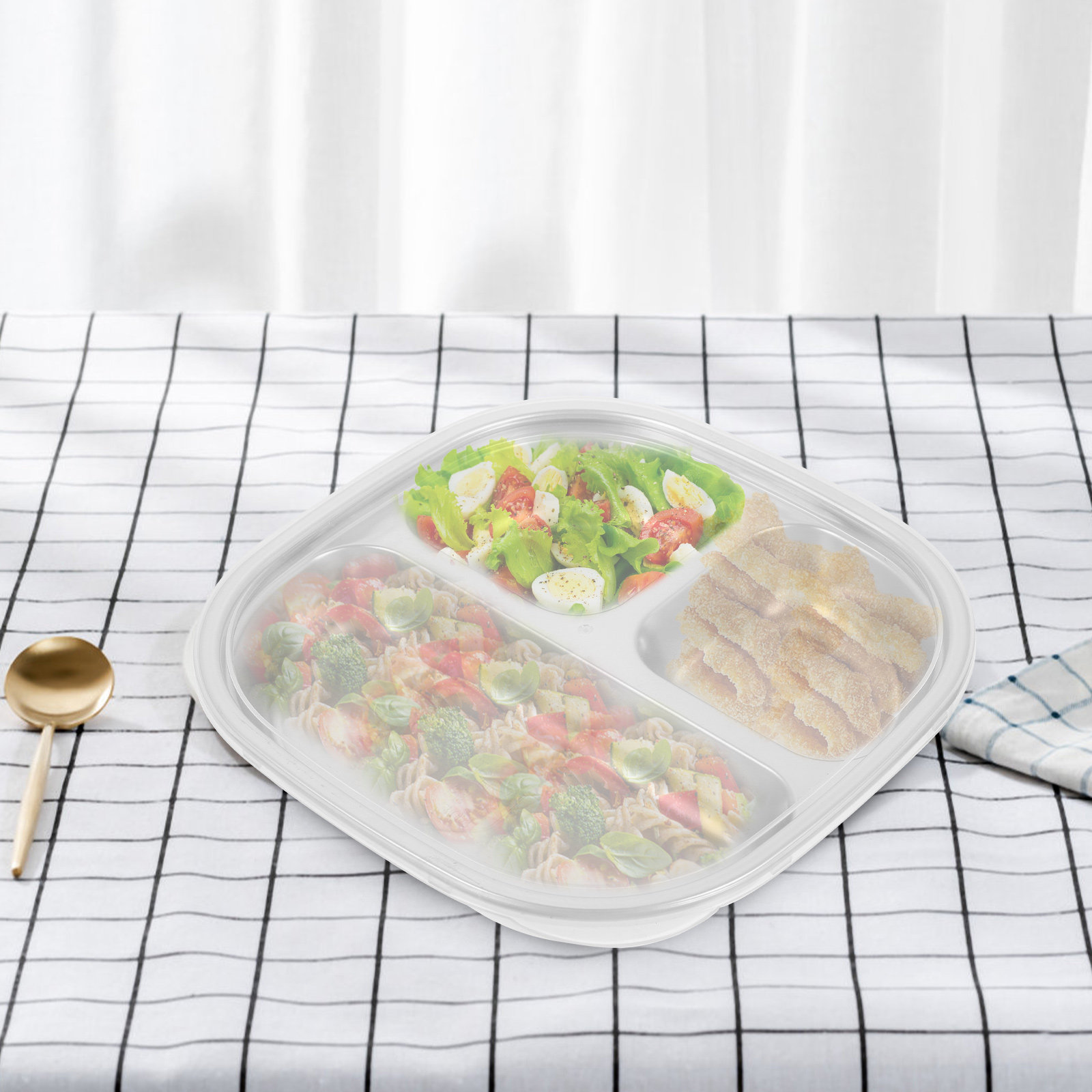 Piatto Diviso in Acciaio Inox  - Meal Prep Restaurant recensione e prezzo