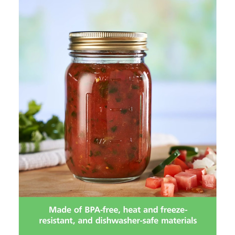 Barattoli Mason da 16 oz, Bara - Meal Prep Glass recensione e prezzo