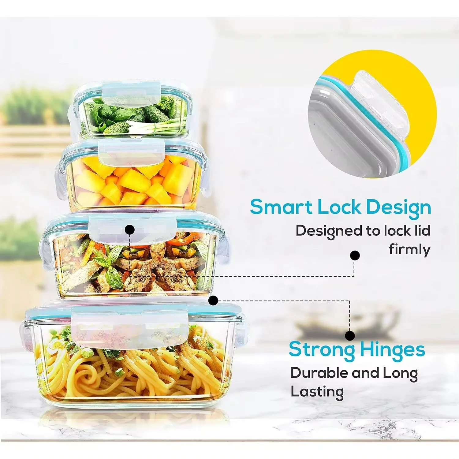 Contenitori per alimenti in ve - Meal Prep Glass recensione e prezzo