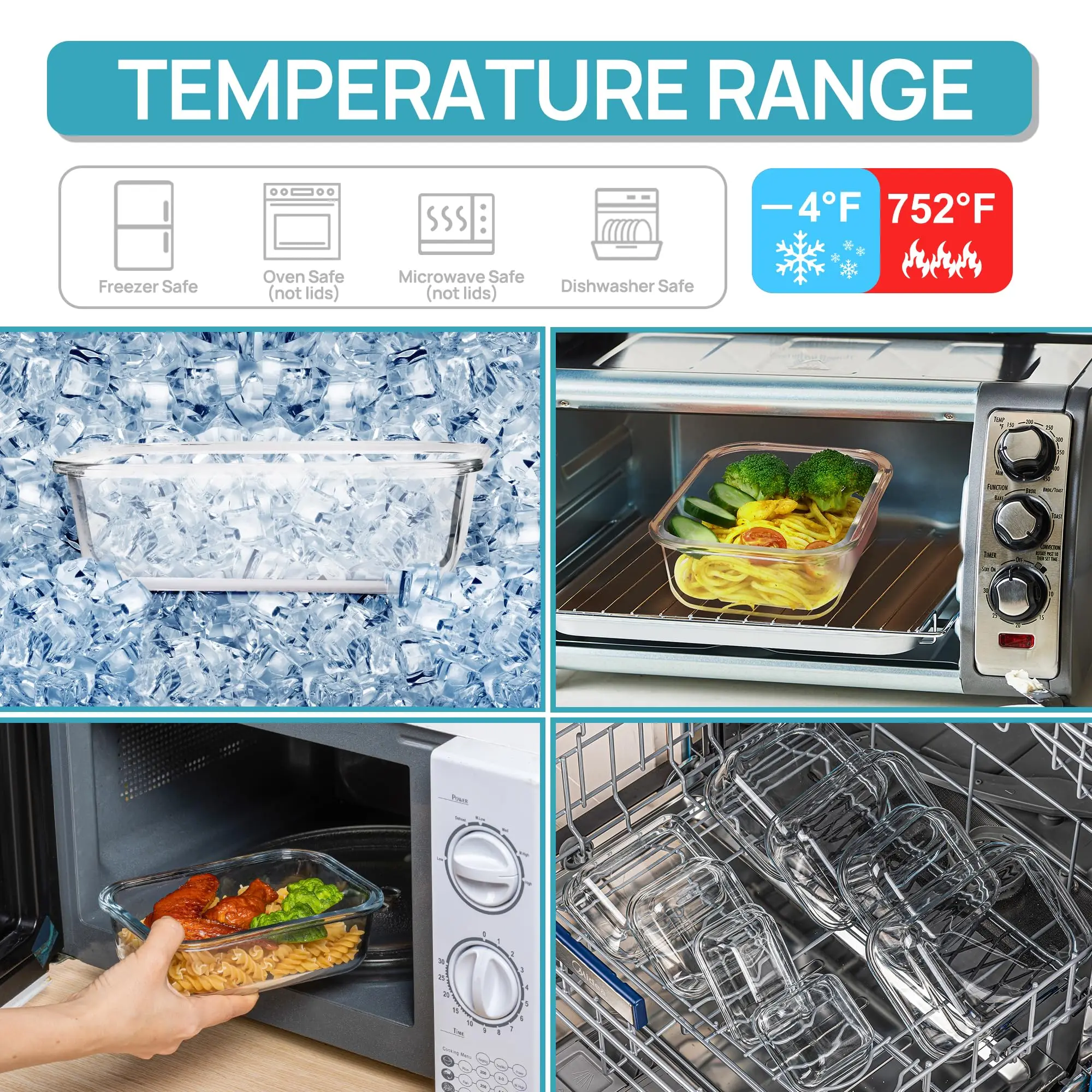 Contenitori per alimenti in ve - Meal Prep Glass recensione e prezzo